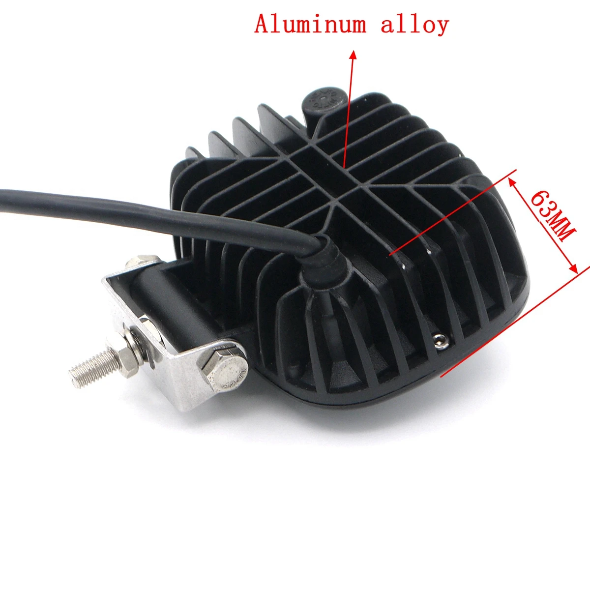 Eonstime 1шт 27W 12V/24V 9LED Круглый светоотражатель, туманостойкий, отражается на дороге ATV, можно установить на трактор поезд лодку грузовик мотоцикл, лампы ATV UTV