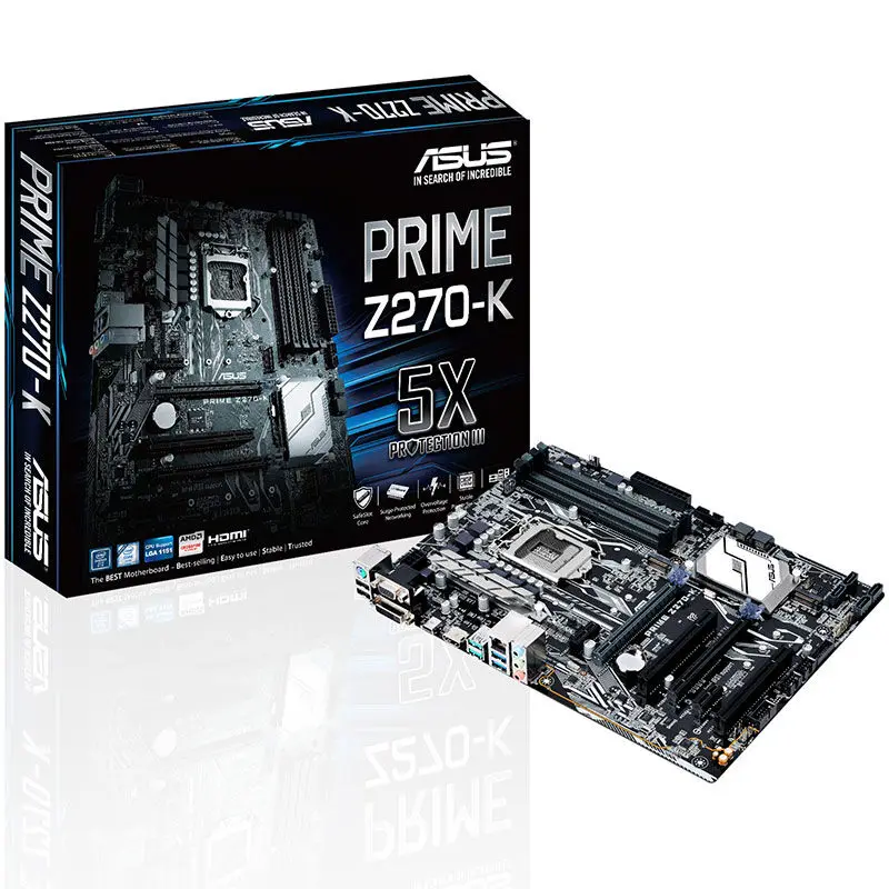 Новая оригинальная материнская плата PRIME Z270-K для настольных ПК 7100 7500 7600K 7700K |