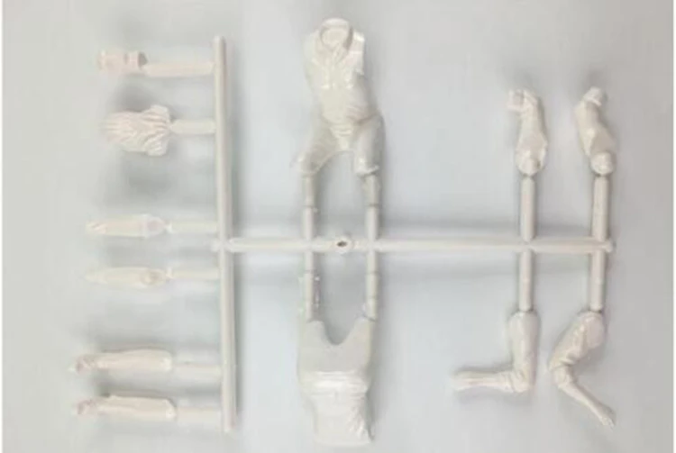 DIY I Piece Unpaited Female кукла &quotводитель&quot для RC 1/10 1/12 1/14 тракторный прицеп грузовик