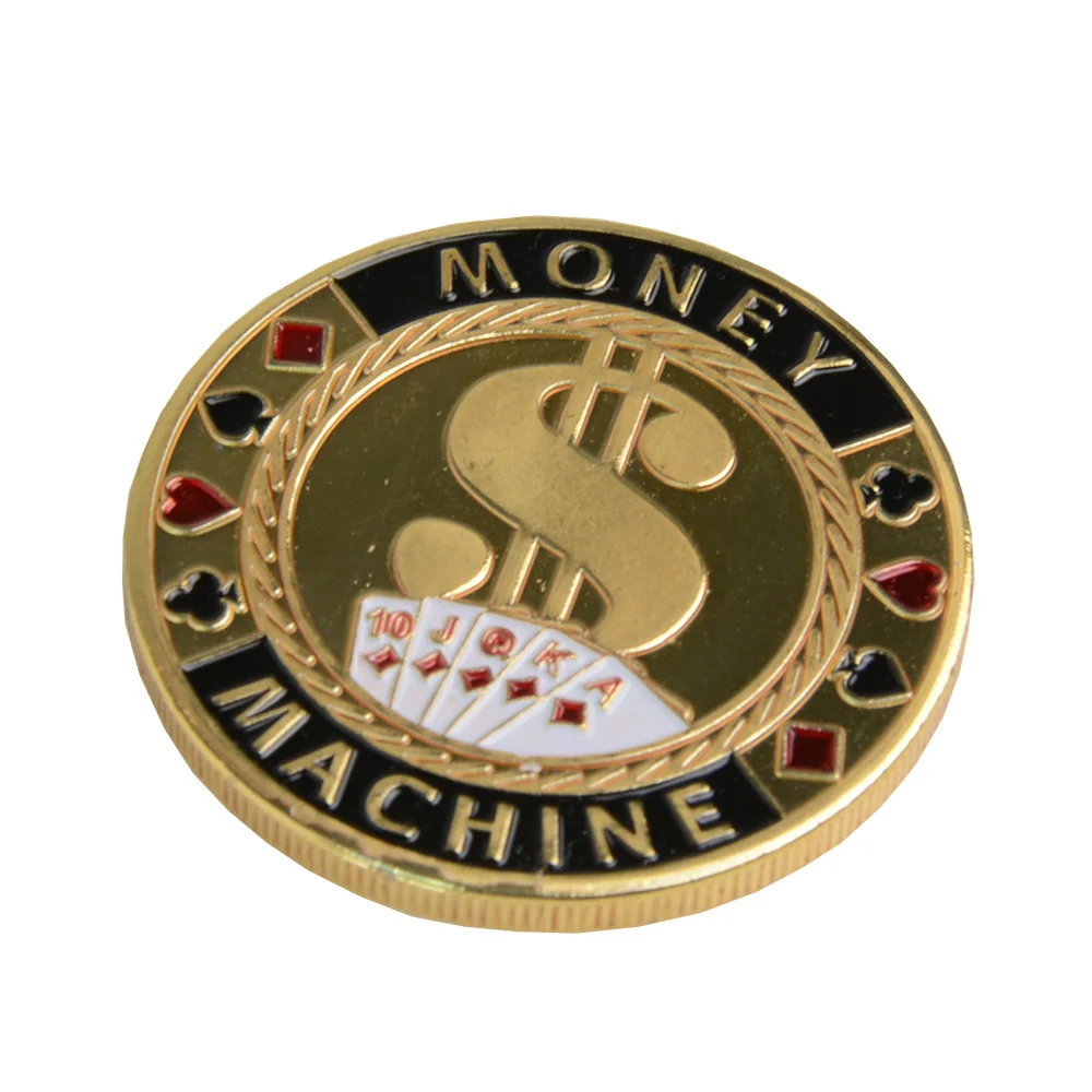 Защита для покерной карты популярный качественный Защитный металлический жетон