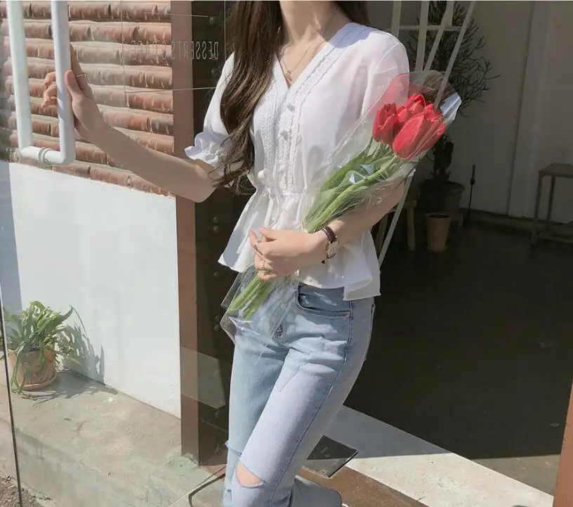 Милые милые топы женская мода элегантный дизайн одежды в корейском и японском