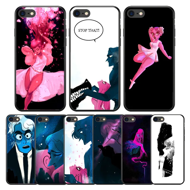 Kill Lore Olympus черный мягкий Силиконовый ТПУ пластик Тампа да Caixa сделать Telefone в виде ракушки для IPhone 4 5 6 7 8 X XR плюс Чехол
