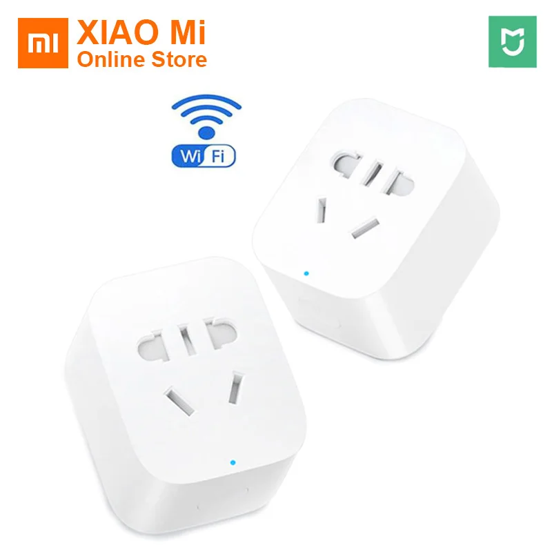 Оригинальный Xiaomi MiJia умный WiFi Разъем питания беспроводное приложение