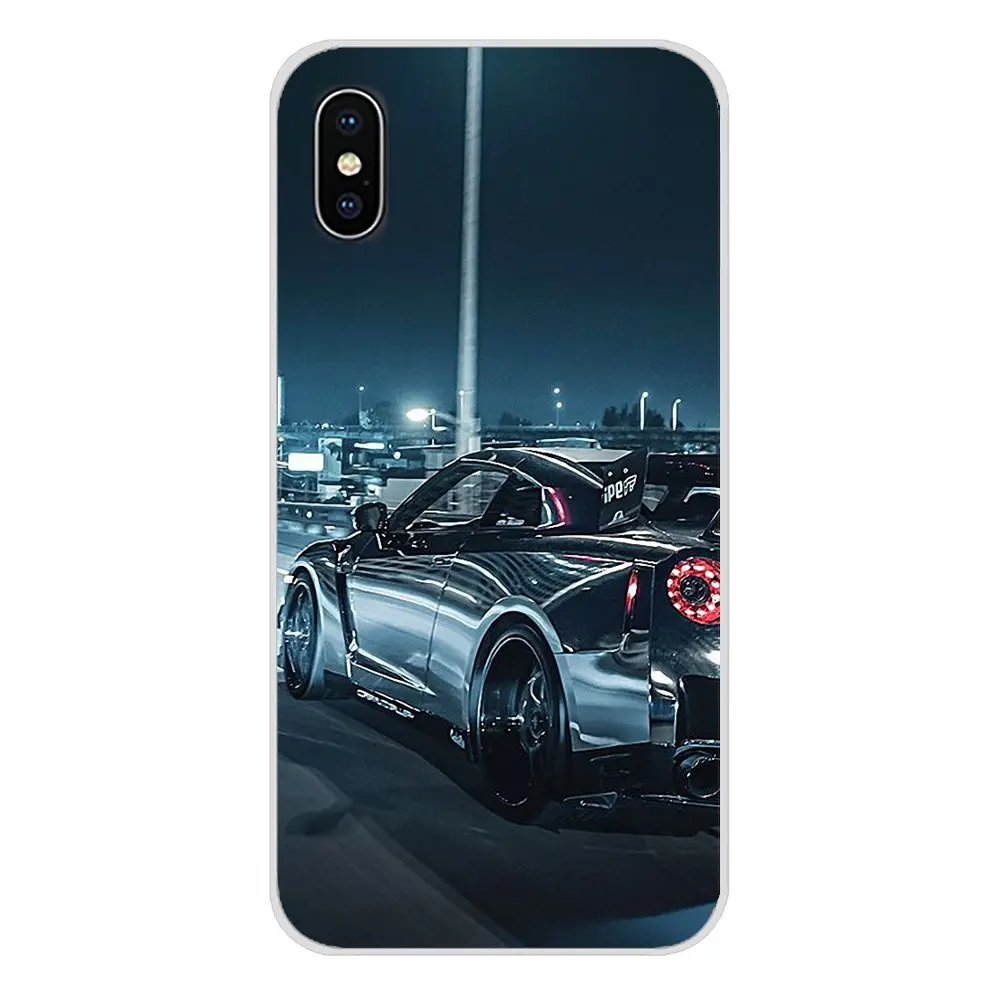 images 10 Для Apple IPhone X XR XS MAX 4 4s 5 5S 5C SE 6 6 S 7 8 Plus ipod touch 5 6 Аксессуары чехлы для телефонов JDM автомобильные NISSAN GTR металлические - Цвет: images 10