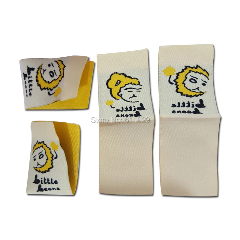 Бесплатная доставка Индивидуальные бирки для одежды петля СГИБ/тканые