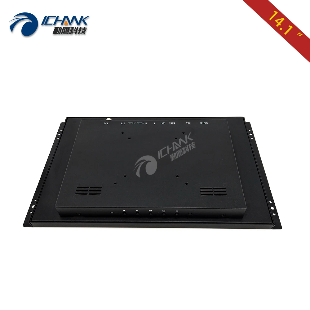 ZK141TN-V59/14," дюймовый 1280x800 720p HDMI металлический чехол Встроенный Открытый каркас промышленный пульт дистанционного управления ПК ЖК-экран дисплей монитор