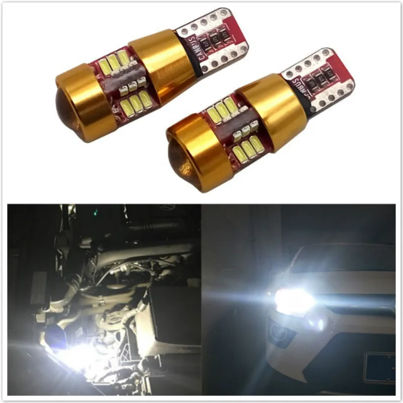 Лампы Canbus T10 W5W 3014 27 SMD для VW Tiguan Scirocco Passat GTI B6 B7 Jetta Golf 5 6 7 MK5 CC 2 шт.|Сигнальная лампа| |