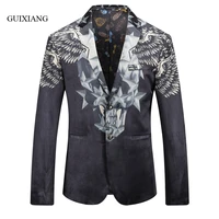 2019 new style men boutique blazers high quality euramerican mens single breasted slim suit jacket dress large size m 3xl