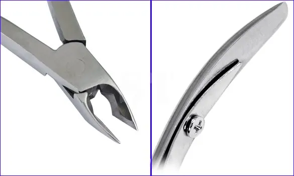 Маникюр из нержавеющей стали щипцы для кутикулы резак триммер ухода за ногтями