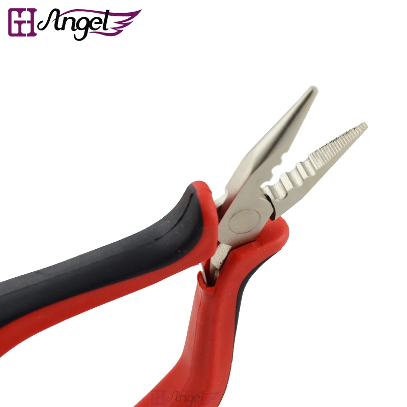 Angels 12 шт. 3 отверстия плоскогубцы с прямыми наконечниками для микро колец/бусин