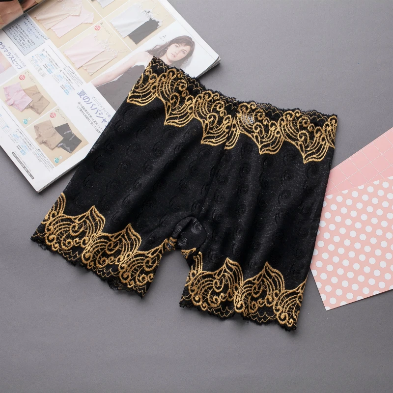 Yasemeen New Sexy Lace Seamless Safety Pants Invisible Breathable Underwear Plus Size Top Quality | Женская одежда