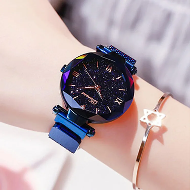 2020 новые знаменитые розовые золотые сетчатые магнитные звездное небо Кварцевые