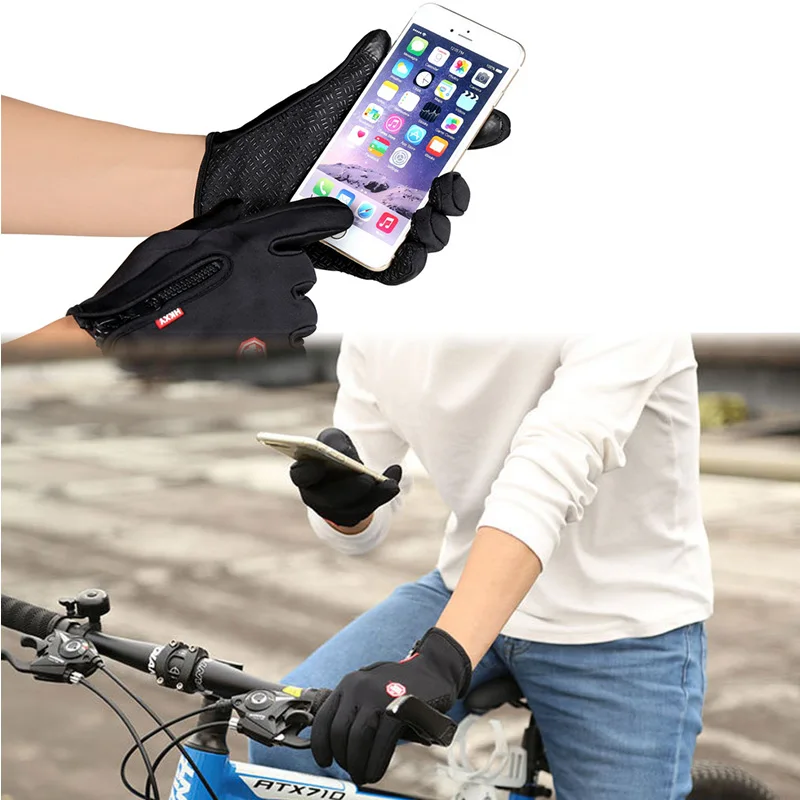 

Full Finger Ski Gloves Warm Riding Glove Sports Windstopper Bicycle Motorcycle Gloves Guantes Moto Luvas Motosiklet Eldiveni