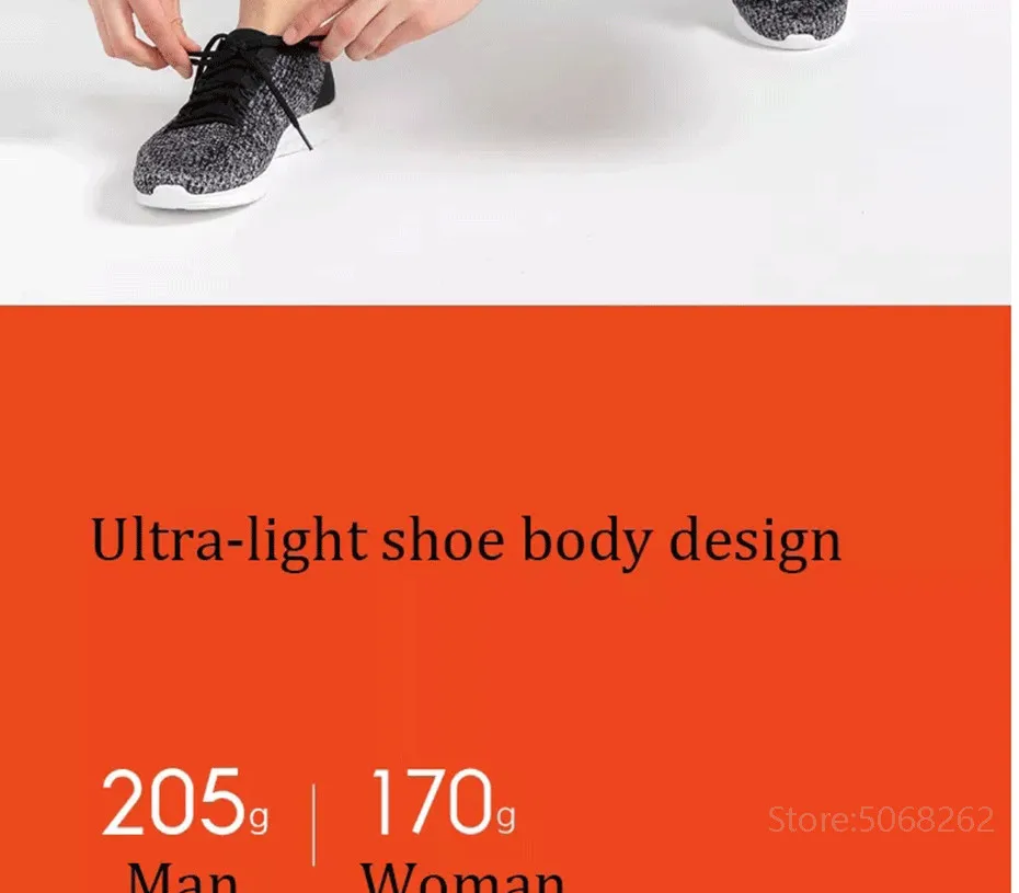 Xiaomi Amazfit обувь Sneaker Pro Ультра легкий дышащий для мужчин и женщин анти-кость Киль ремесло контрастный цвет дизайн