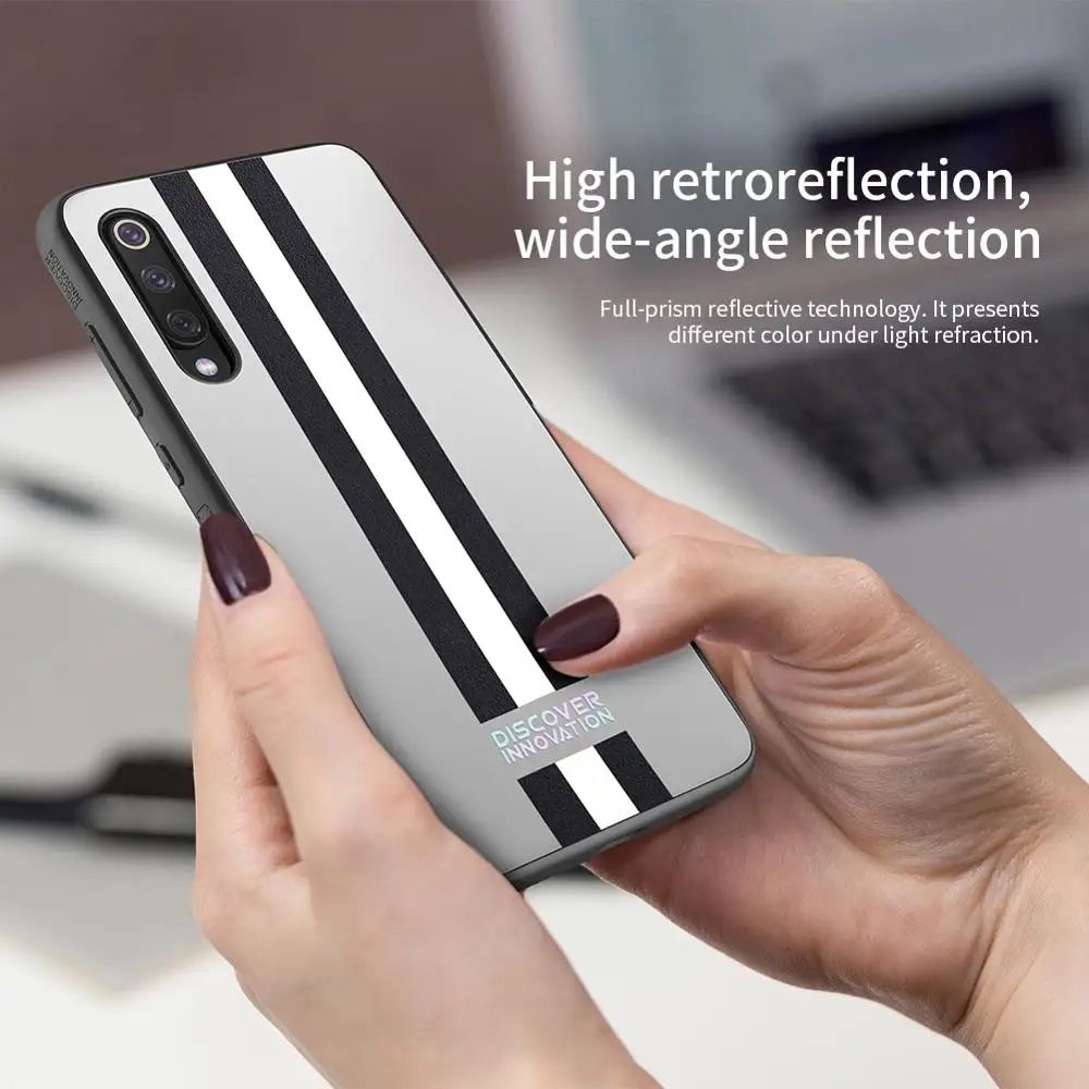 Чехол Nillkin для Xiaomi Mi9 Mi 9 Explorer спортивный дизайн панель из закаленного стекла чехол
