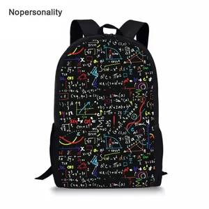 Классные школьные ранцы Nopersonality для подростков и мальчиков, уникальные школьные ранцы для учеников средней школы, детские черные школьные портфели с ремнем