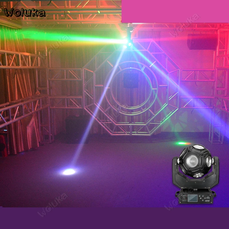 Движущаяся голова луч большой магический диско шар свет СИД RGB Лазерный Высокая
