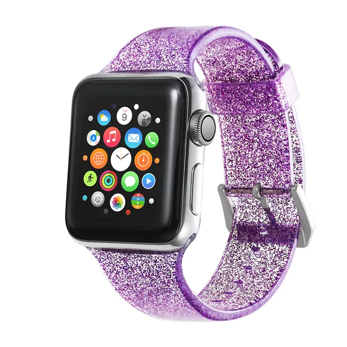 Ремешок для Apple Watch, 4 ремешка, 44 мм, 40 мм, correa, Apple Watch, 38 мм, iwatch, ремешок 42 мм, силиконовый браслет pulseira, 42, ремешок для часов, 4, 3, 2, 1