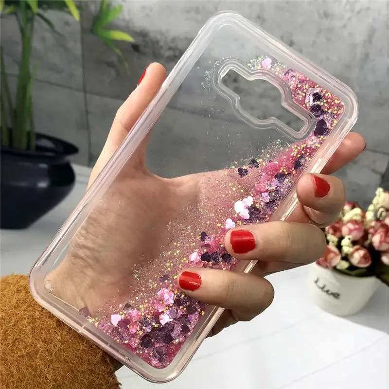 5 JFWEN для Coque huawei Y3 чехол силиконовый Жидкий блеск динамический мягкий TPU чехол для телефона s для huawei Y3 чехол задняя крышка - Цвет: 5