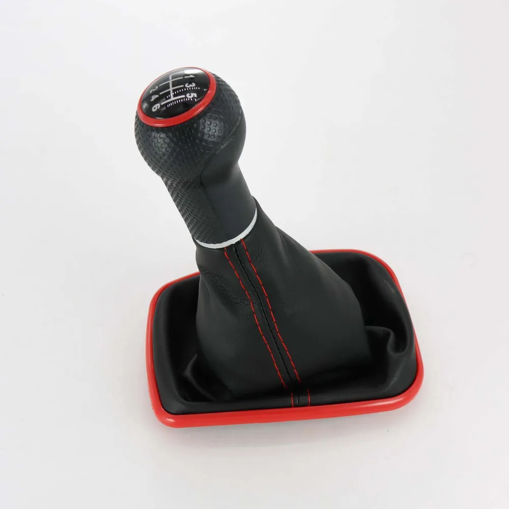 Новый 6-Скоростной 23 мм красный рычаг переключения передач для VW BORA JETTA 4 GTI GOlf MK4 1998