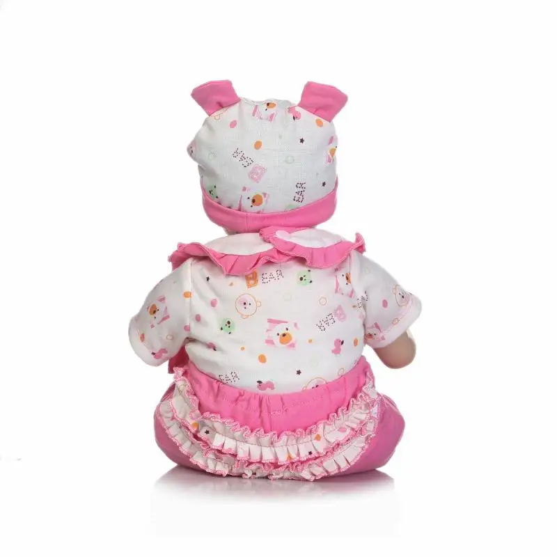 

Children sleeping doll reborn 16"40cm silicone reborn babies dolls bebe girl reborn bonecas best kids gift toys