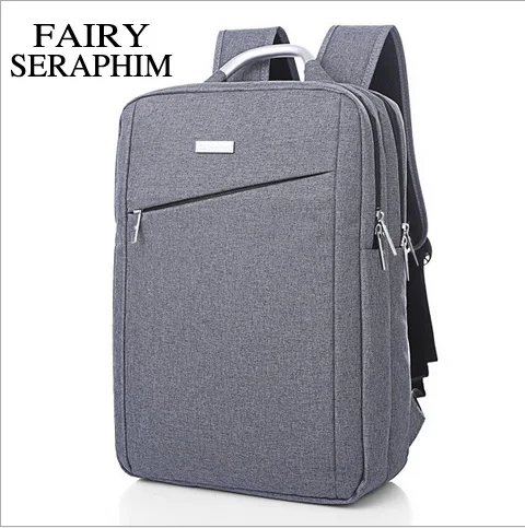 

FAIRY SERAPHIM New arrival luxury casual business travel bag men women high fashion computer backpack students solid rucksack