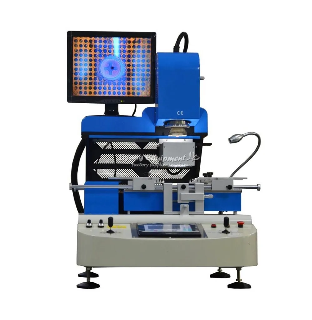 6600W LY G850 полуавтоматическая 3 зоны PCB Макс 50*45 см Горячего Воздуха BGA паяльная