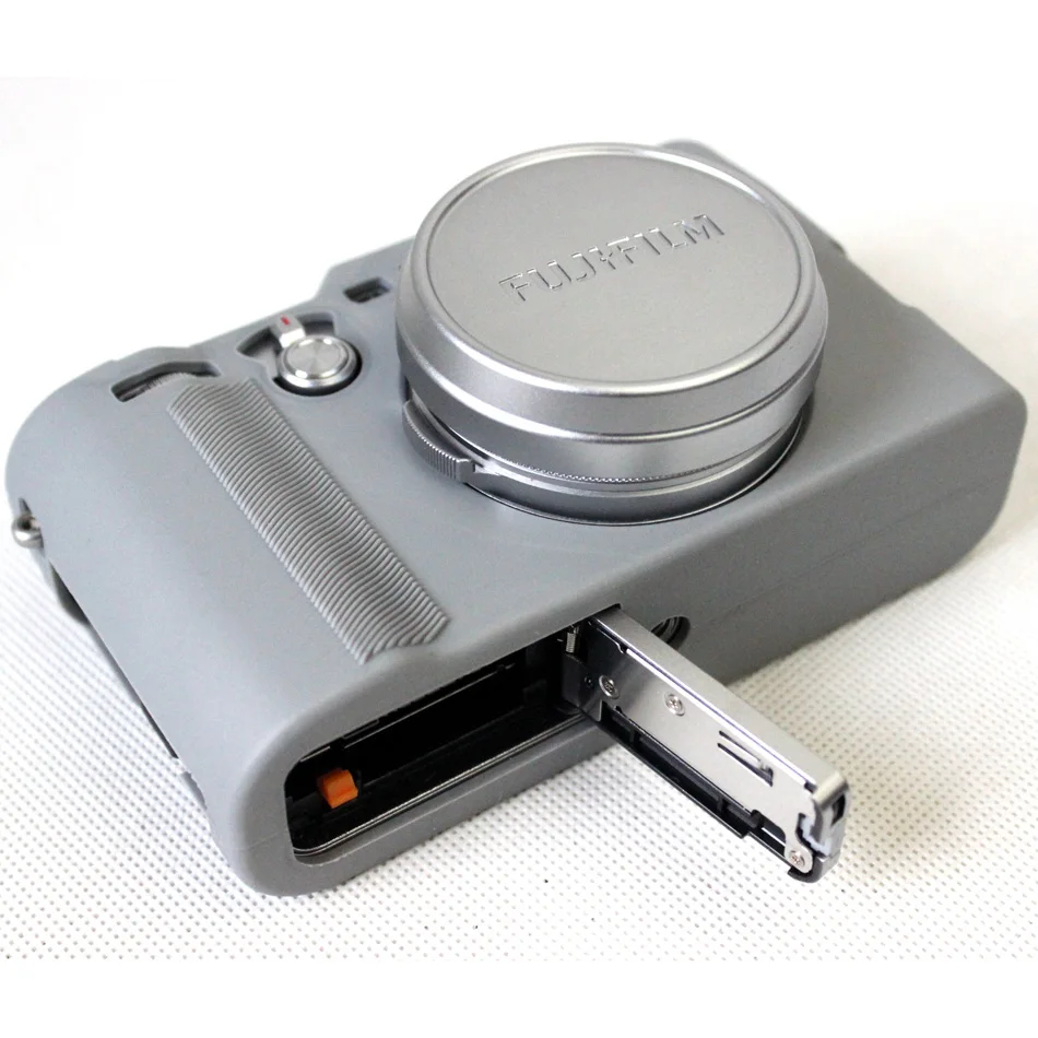 Мягкий силиконовый резиновый защитный корпус для камеры чехол Fujifilm X100F