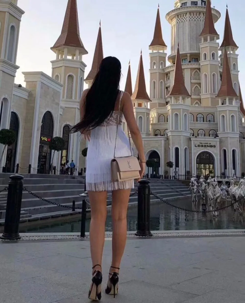 DEIVE TEGER Кружева Вышивка сетки бисером Танк Спагетти ремень элегантные облегающие Женские прямое мини-платье HL3531