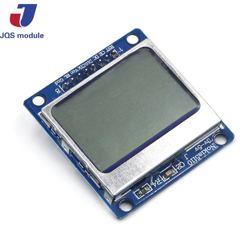 Умная электроника ЖК модуль Дисплей Монитор Синяя подсветка адаптер PCB 84*48 84x84 lcd
