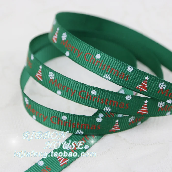 Корсажная лента с принтом винного красного цвета 3/8 дюйма (10 мм) атласные ленты