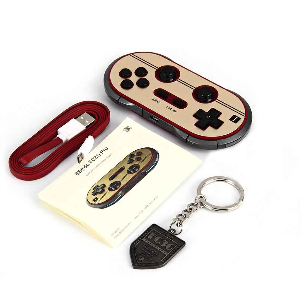 Оригинальный 8bitdo FC30 Pro Беспроводной Bluetooth геймпад двойной классический джойстик