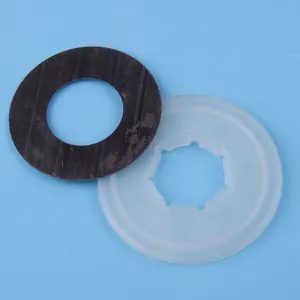 LETAOSK 2pcs масляный насос грязезащитная прокладка крышка защиты и шайба подходит для Husqvarna 61 66 266 268 272 272XP бензопилы