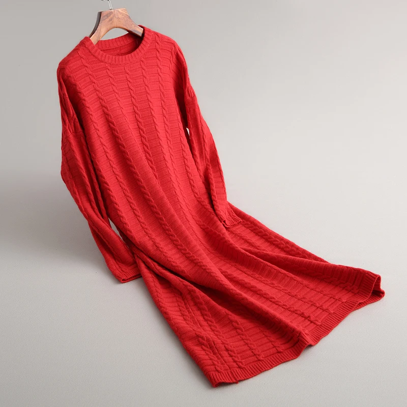 Новые 2019 женские платья с длинным рукавом платье миди трапециевидной формы