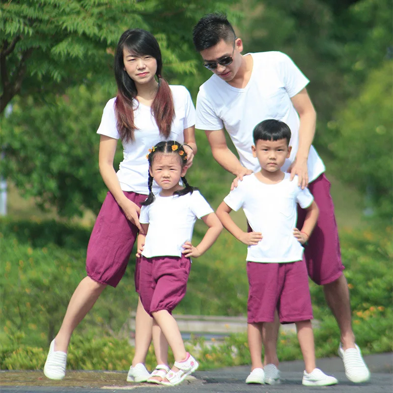 2018 прямые продажи Новые одинаковые комплекты для семьи Наряд родителей и ребенка