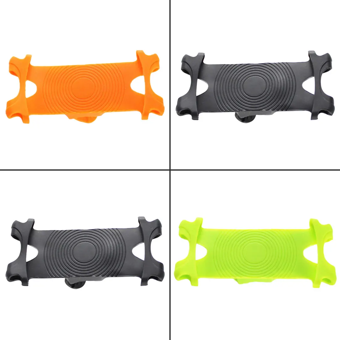 New Aluminum Alloy Rubber Bicycle Phone Holder Rotation Handlebar Mount Bracket Bike Cycling Stand Support | Спорт и развлечения