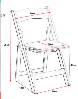 Каучук складные стулья свадебный стул для набросков | Мебель