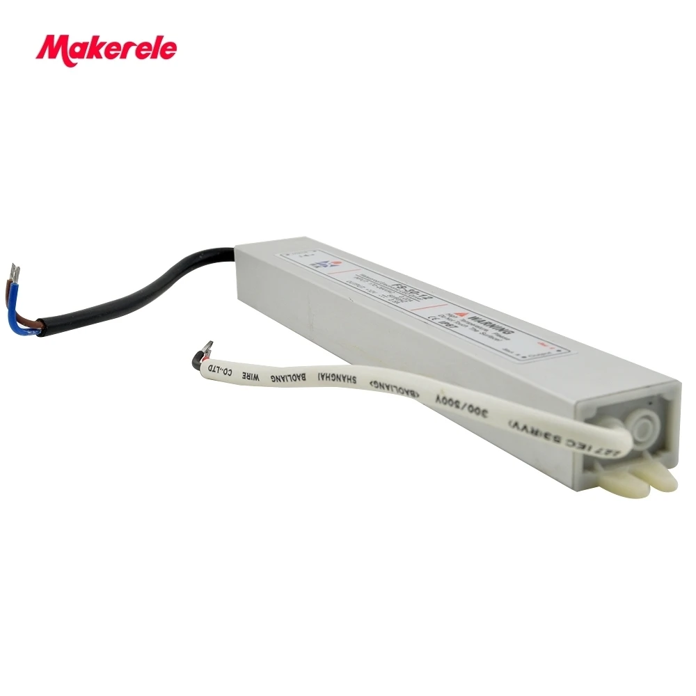 Led Driver Transformer Waterproof Outdoor Switching Power Supply IP67 Adapter AC170-260V To 5v 12v 24v 36v 30W Strip Lamp | Обустройство