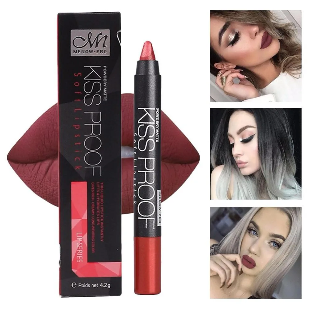 Женская сексуальная губная помада beauty Lasting Effect Мягкая матовая розовая блеск для
