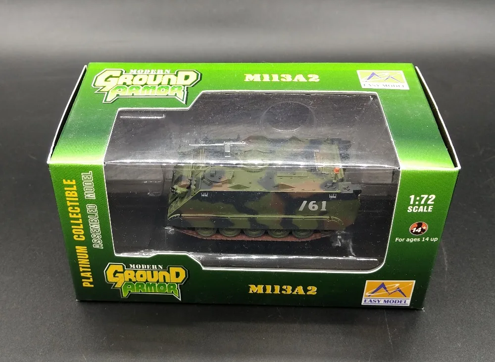 1: 72 армии США M113A2 отслежены бронированный модель автомобиля Трубач 35006 Коллекция