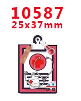 PR10587 Новое поступление 30 шт./лот смолы) с плоским дном пробки для бутылок снэк-плоское украшение из смолы ремесла набор «сделай сам» для телефона аксессуары PR9107 - Цвет: PR10587