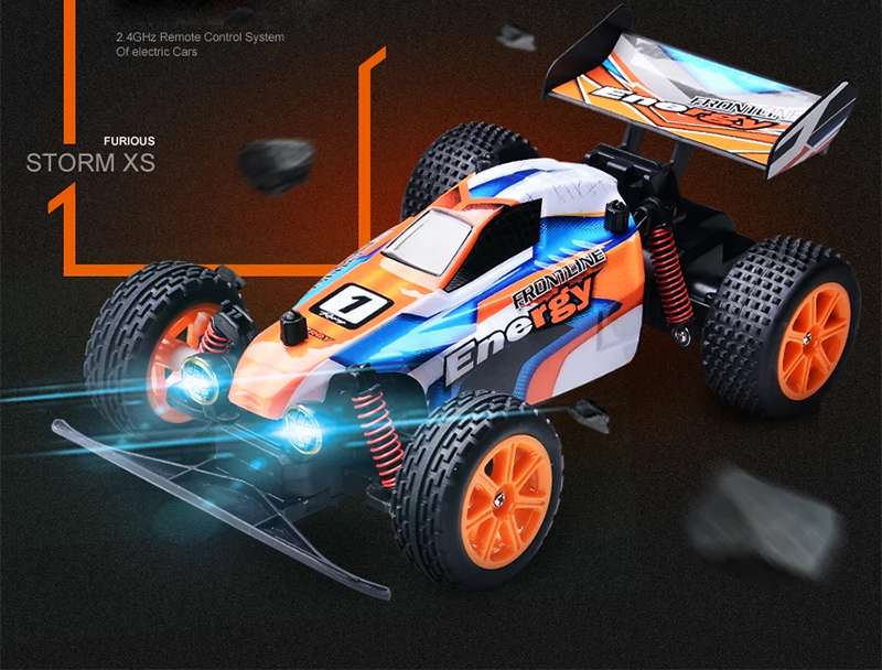 Радиоуправляемый автомобиль высокий гоночный скоростной 1:16 2 4 г багги Дрифт