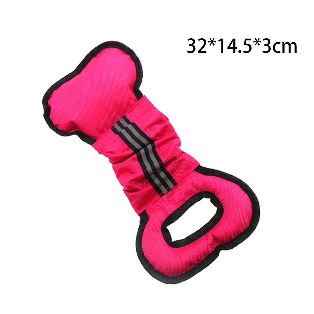 Bone Type Molar Accessories Portable Interactive Dog Toy Gift Biting Ring Training Oxford Cloth Pet Supplies Outdoor Teeth Chew | Дом и сад