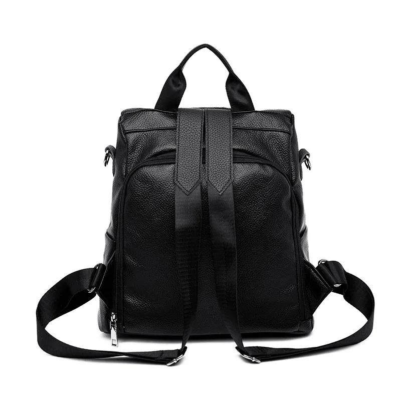 Женские кожаные рюкзаки, высокое качество, Mochilas, винтажный рюкзак, женский рюкзак для путешествий, женский рюкзак, школьные рюкзаки для девочек