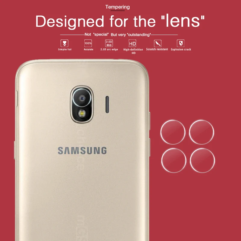 Задняя камера Объектив Закаленное стекло пленка для Samsung Galaxy J5 J2 Pro J1 Mini Prime J4 2018 J6 J8