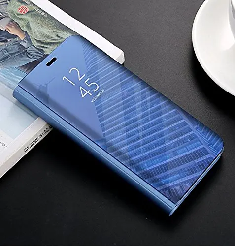 Роскошное умное Зеркало Покрытие подставка Прозрачный чехол для Xiaomi mi 5X mi A1 красный mi Note 3 Авто Смарт Coques для Xiaomi mi 5C