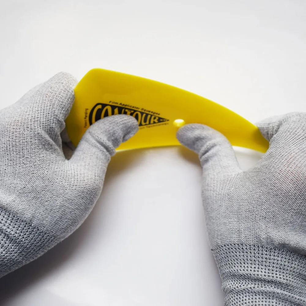 Авто стикер установка скребок резиновый край очиститель с лезвием автомобиля