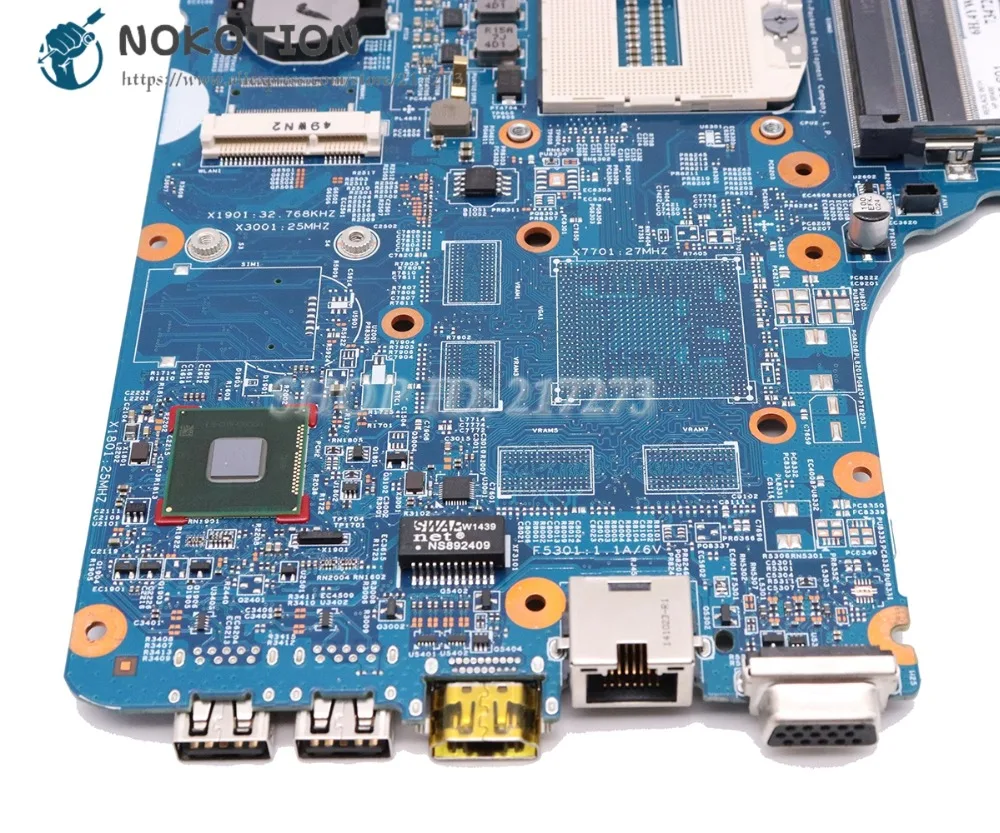 Материнская плата NOKOTION для ноутбука HP Probook 450 G1 материнская HM87 48 4yw05. 011 734085 601 001|laptop