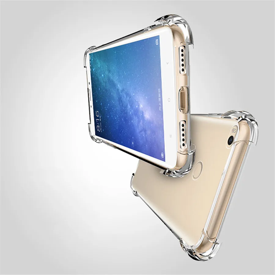 Супер Противоударный тонкий ТПУ чехол для телефона Xiaomi 8 SE Redmi 5A 5 Plus Note 4X iPhone 7 6 6S X 5S