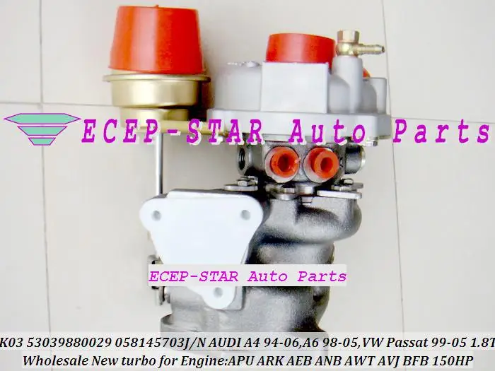 Бесплатная доставка K03 29 53039880029 53039700029 058145703J турбо для AUDI A4 A6 C5 Volkswagen VW Passat B5 1 8 T AEB AJL